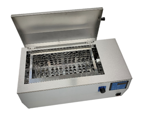 Shaking water bath with insert grid