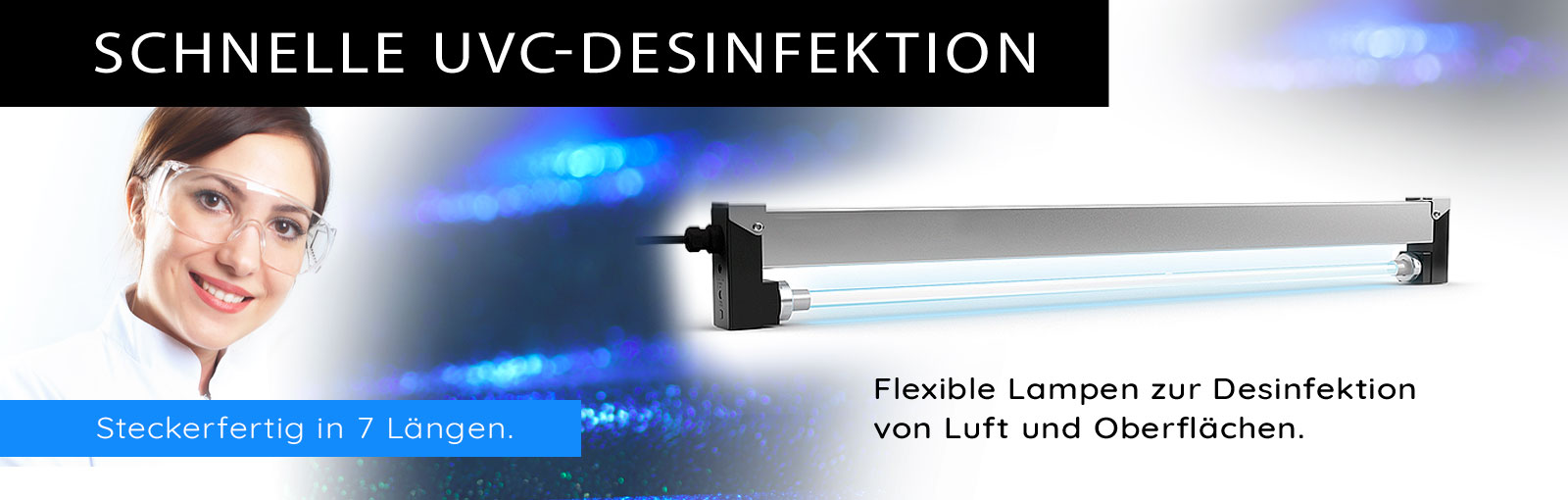 UVC Lampe zur Sterilisation