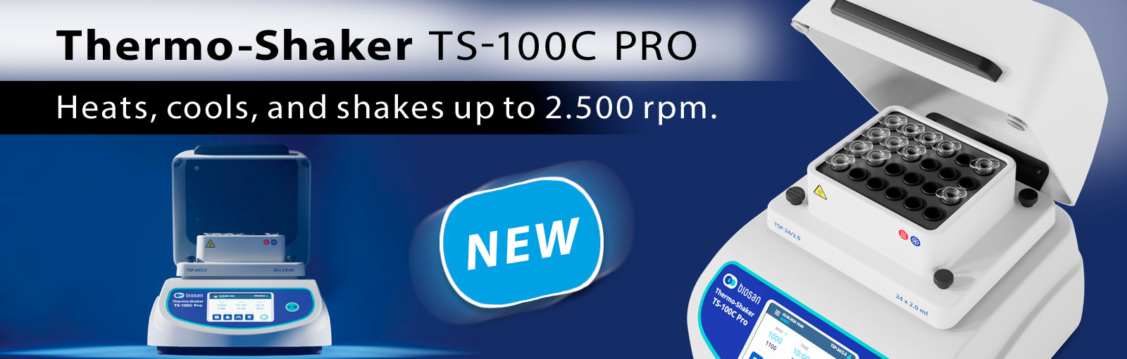 Thermo shaker TS-100C Pro Biosan