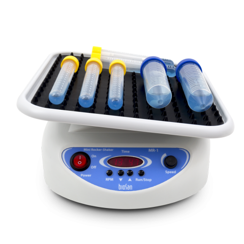 Kleiner Wipp-Schüttler für Tubes